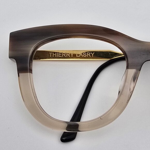 Thierry Lasry Sexxxy 341 Horn Cat Eye Sunglasses Frame France 50-23-140 - Picture 13 of 13